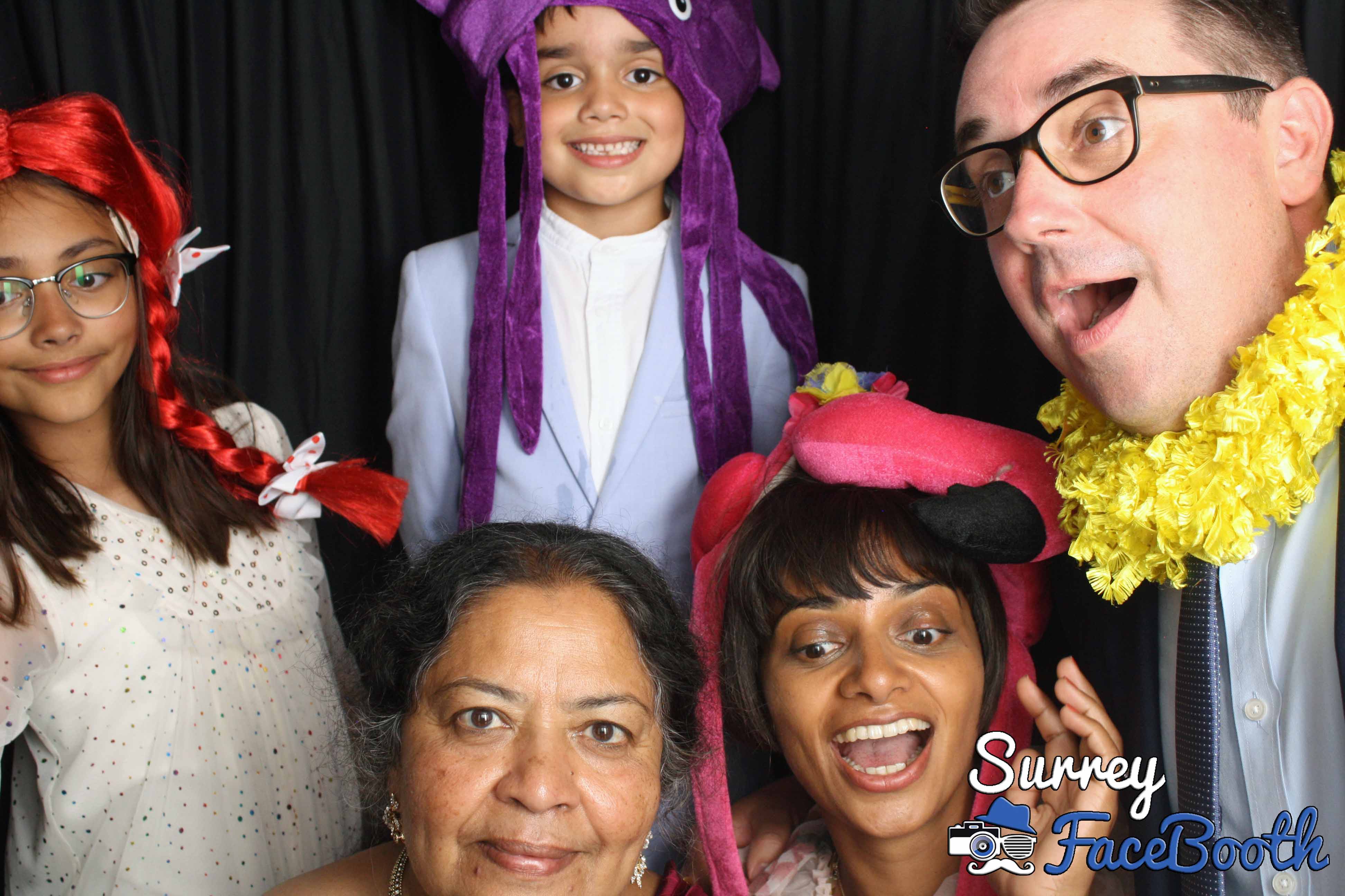 Lisa and Nish's Wedding | View more photos from the event at galleries.surreyfacebooth.co.uk/u/Surrey-FaceBooth/Lisa-and-Nishs-Wedding